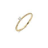 Blush Dames Ring Goud - Goudkleurig - 16.00 mm / maat 50
