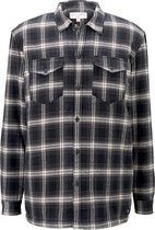Tom Tailor Denim Lange mouw Overhemd - 1029626 Midgrijs (Maat: XL)
