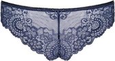 Auroria Kanten Slip - Blauw - Sexy Lingerie & Kleding - Lingerie Dames