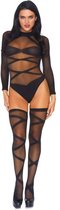 Criss cross teddy - Sexy Lingerie & Kleding - Lingerie Dames