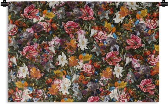 Tapisserie - Toile Murale - Fleurs - Art - Oude Meesters - 180x120 cm - Tapisserie