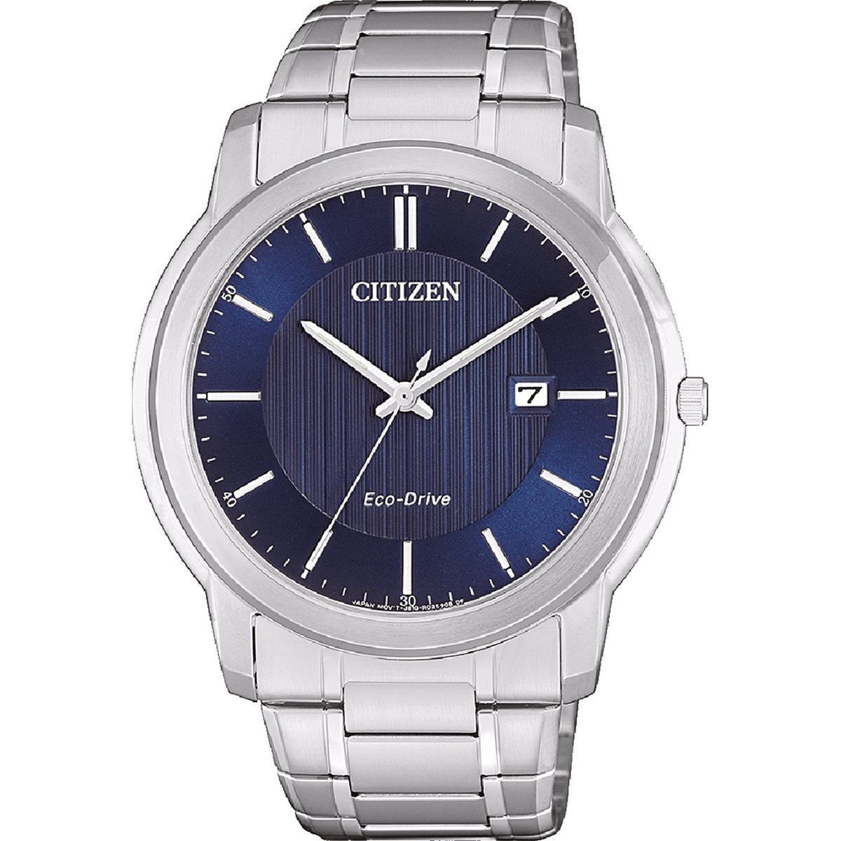 Citizen Horloge - Citizen heren horloge - Blauww - diameter 42 mm - roestvrij staal