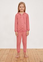 NATURAL COLORS  TOP MET CAPUCHON VOOR MEISJES 10-11 jaar