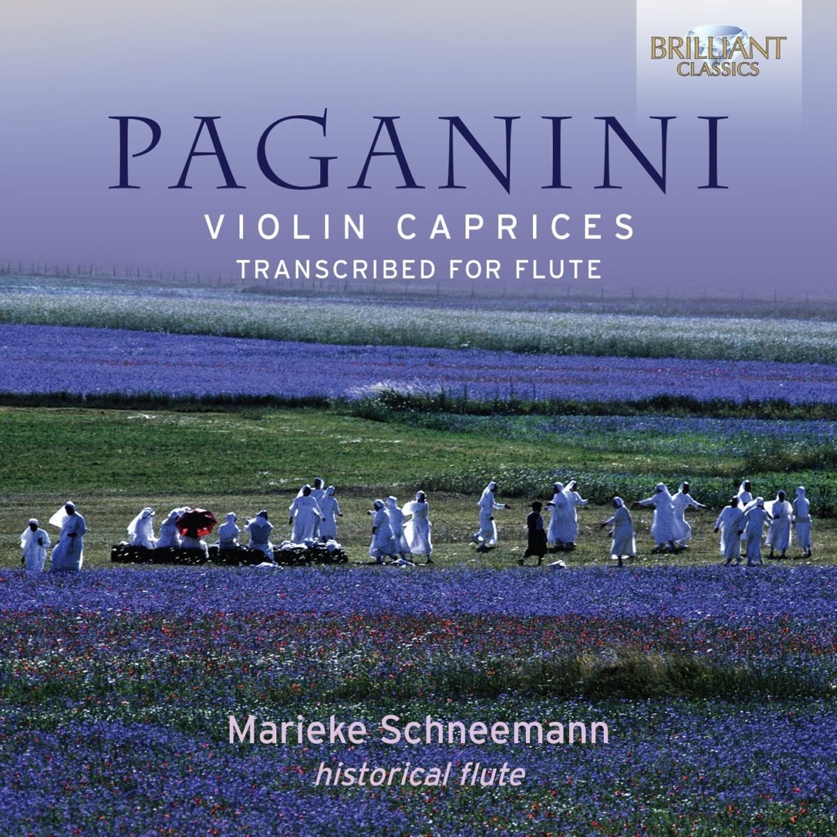 Marieke Schneemann - Paganini: Violin Caprices Transcribed For Flute (CD)