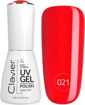 Clavier UV/LED Hybrid Gellak Luxury 10ml. #021 – Am I red?