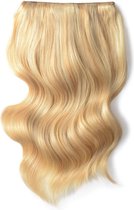 Remy Human Hair extensions Double Weft straight 16 - blond 16/613#