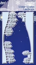 Joycrafts Noor! Snijstencil- Winter Wishes- Landscape 6002/0697 Met GRATIS Tacky tape 6 mm 6500/0122