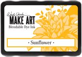 Stempelen - Wendy Vecchi Make art blendable dye ink pad sunflower