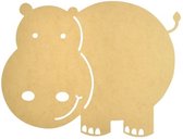Kaisercraft kaiser decor 37x28cm hippo