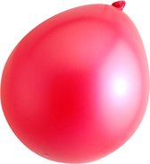 Ballon metallic 30cm-12 2,8g x100 rood