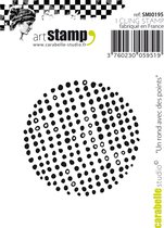 Carabelle Studio Cling stamp - mini un rond avec des points