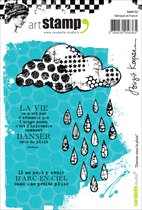 Carabelle Studio -cling stamp A6 danser sous la pluie