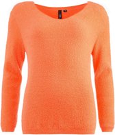 NED Trui Ikat Ls Furry Knit 21w1 U144 01 502 Orange Dames Maat - M