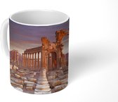 Mok - De zon verlicht de ruïnes in Palmyra - 350 ML - Beker