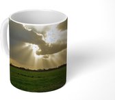 Mok - Zon - Skyline - Haarlem - 350 ML - Beker - Uitdeelcadeautjes