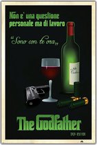 Poster - The Godfather Sono Con Te Ora - 91.5 X 61 Cm - Multicolor