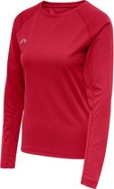 Newline Core Running LS Shirt Dames - rood - maat XS