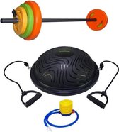 Tunturi - Fitness Set - Balanstrainer - Balance Trainer & Halterset 20 kg