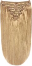 Remy Human Hair extensions straight 20 - blond 27#