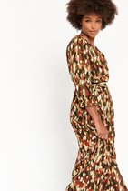 LOLALIZA Maxi dress met print - Veelkleurig - Maat 42
