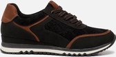 Marco Tozzi Marco Tozzi Sneakers zwart Suede - Maat 40