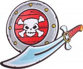 piratenset met zwaard en schild