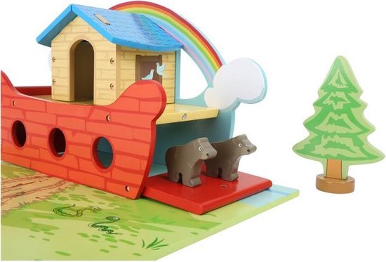 Speelset van hout ''Ark van Noach'' van Small Foot — afbeelding 2