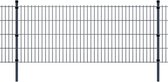 Everest Dubbelstaafmatten en palen 2008x1230 mm 6 m grijs