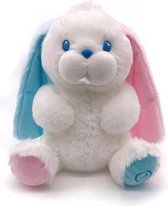 knuffel Magicalin Baby Konijn 18 cm pluche wit
