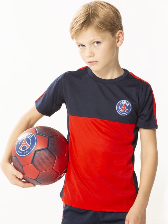 Onweersbui Tranen keuken PSG t-shirt kids - 100% polyester - official PSG product - Paris kinder  shirt - maat 104 | bol.com