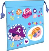 schooltas Love Pirates polyester 22 cm