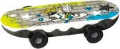 gum skateboard schoen geel/blauw 6 cm