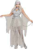 Spook & Skelet Kostuum | Geketende Klassieke Geest | Vrouw | Large | Carnaval kostuum | Verkleedkleding