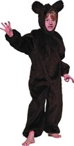 Carnavalskleding dierenkostuum Bruine Beer kind Berenpak Maat 128