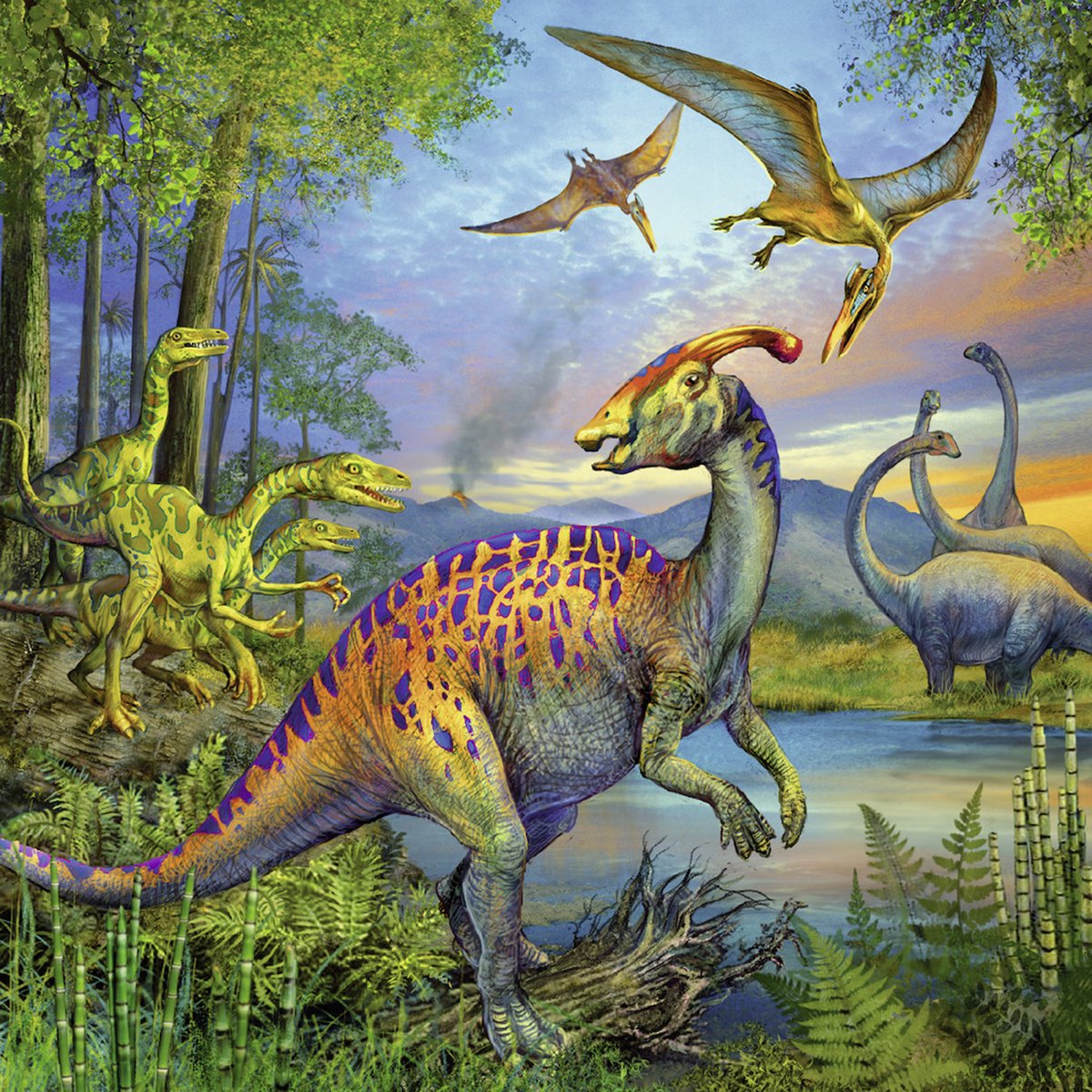 Ravensburger DinosauriÃ«rs - 3x49 stukjes - kinderpuzzel — afbeelding 7