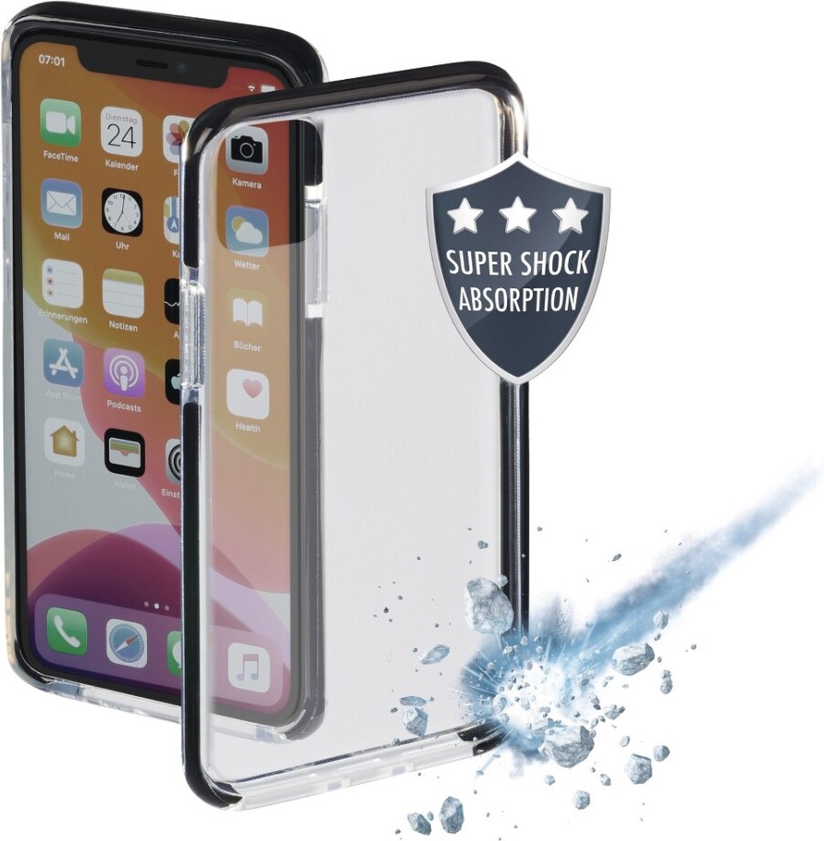 Hama Cover Protector Voor Apple IPhone 12 Mini Zwart