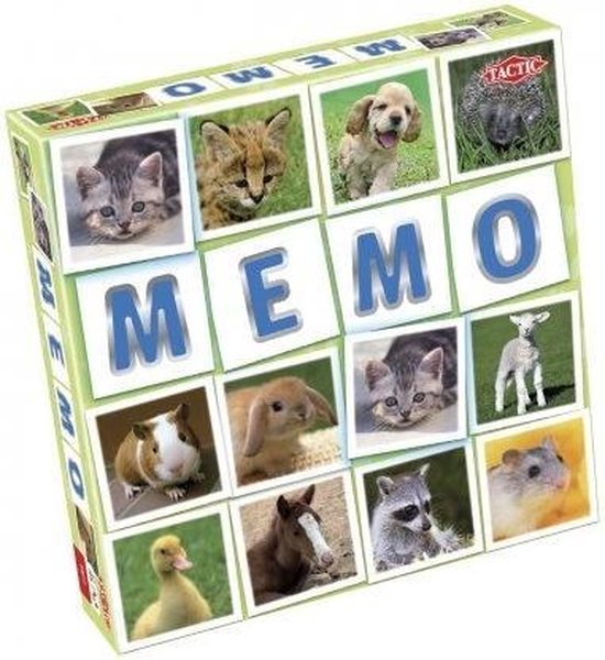 Thumbnail van een extra afbeelding van het spel memory-spel Animals Babies Memo