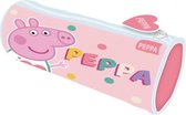 etui Peppa Pig meisjes 21 x 7 cm polyester roze