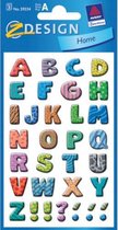 stickers Z-design ABC junior 76 x 120 mm papier