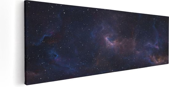 Artaza - Peinture sur Toile - Espace avec Étoiles - Univers - 120x40 - Groot - Photo sur Toile - Impression sur Toile