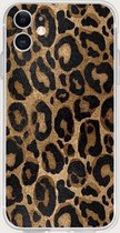 iPhone 7 Plus / 8 Plus Hoesje - Panterprint - Siliconen Backcover - Luipaard print iPhone Hoesje - iPhone Hoesje - stijlvol iPhone hoesje met panterprint