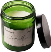 Geurkaars met deksel ø7.5x9.5cm groen - Gusta®