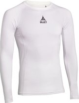 Select Shirt LS - thermoshirts - wit - maat S