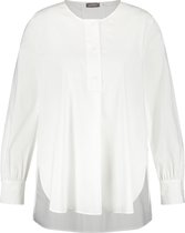 SAMOON Dames Blouse van organic cotton Offwhite-56