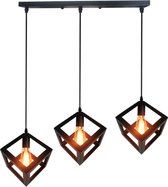 OHNO Woonaccessoires Lamp Aurora - Hanglamp, Woondecoratie, Verlichting, Home Decoratie, industriele lamp, industrieel - Zwart