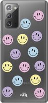 xoxo Wildhearts case voor Samsung S20 FE – Smiley Colors - Samsung Transparant Case