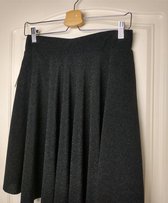 Dames rok zwart elastische tailleband M/L