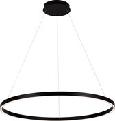 Hanglamp design rond LED zwart of wit 76W 900mm licht up en down