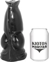 Kiotos Monstar - Prowler - Dildo - 25.5 x 10 cm - Zwart