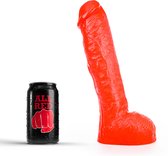 All Red Dildo 29 cm - rood